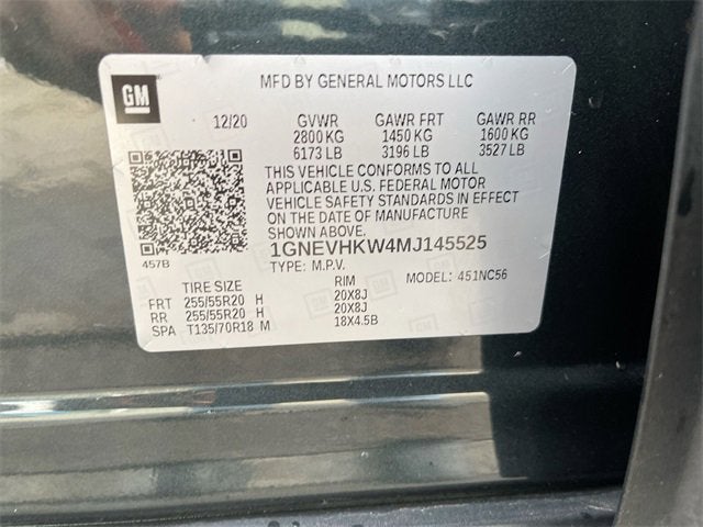 2021 Chevrolet Traverse LT Leather