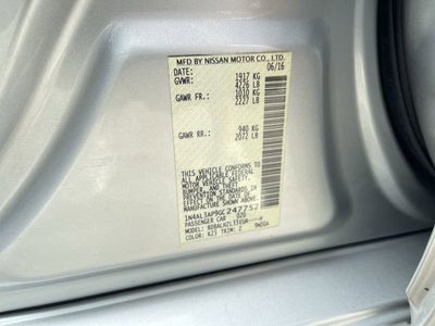 2016 Nissan Altima 2.5 SR