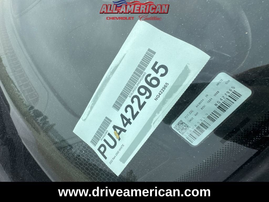 2022 RAM 2500 Big Horn