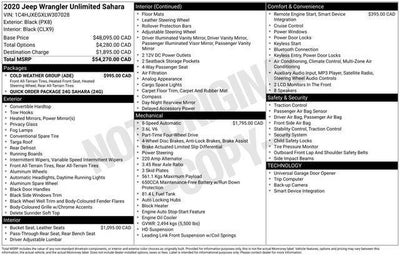 2020 Jeep Wrangler Unlimited Sahara