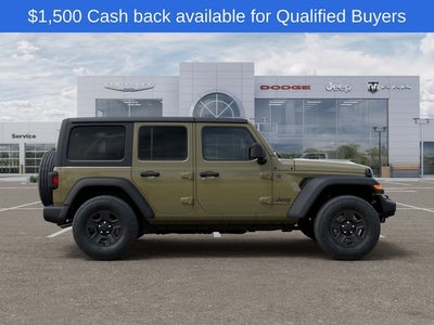 2026 Jeep Wrangler WRANGLER 4-DOOR SPORT