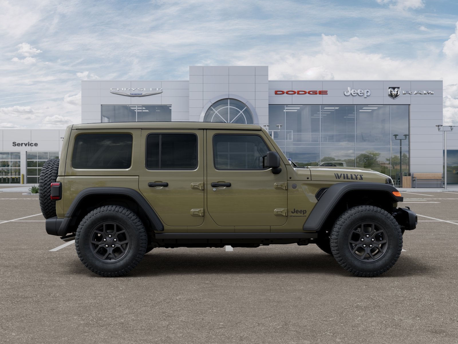 2027 Jeep Wrangler WRANGLER 4-DOOR WILLYS