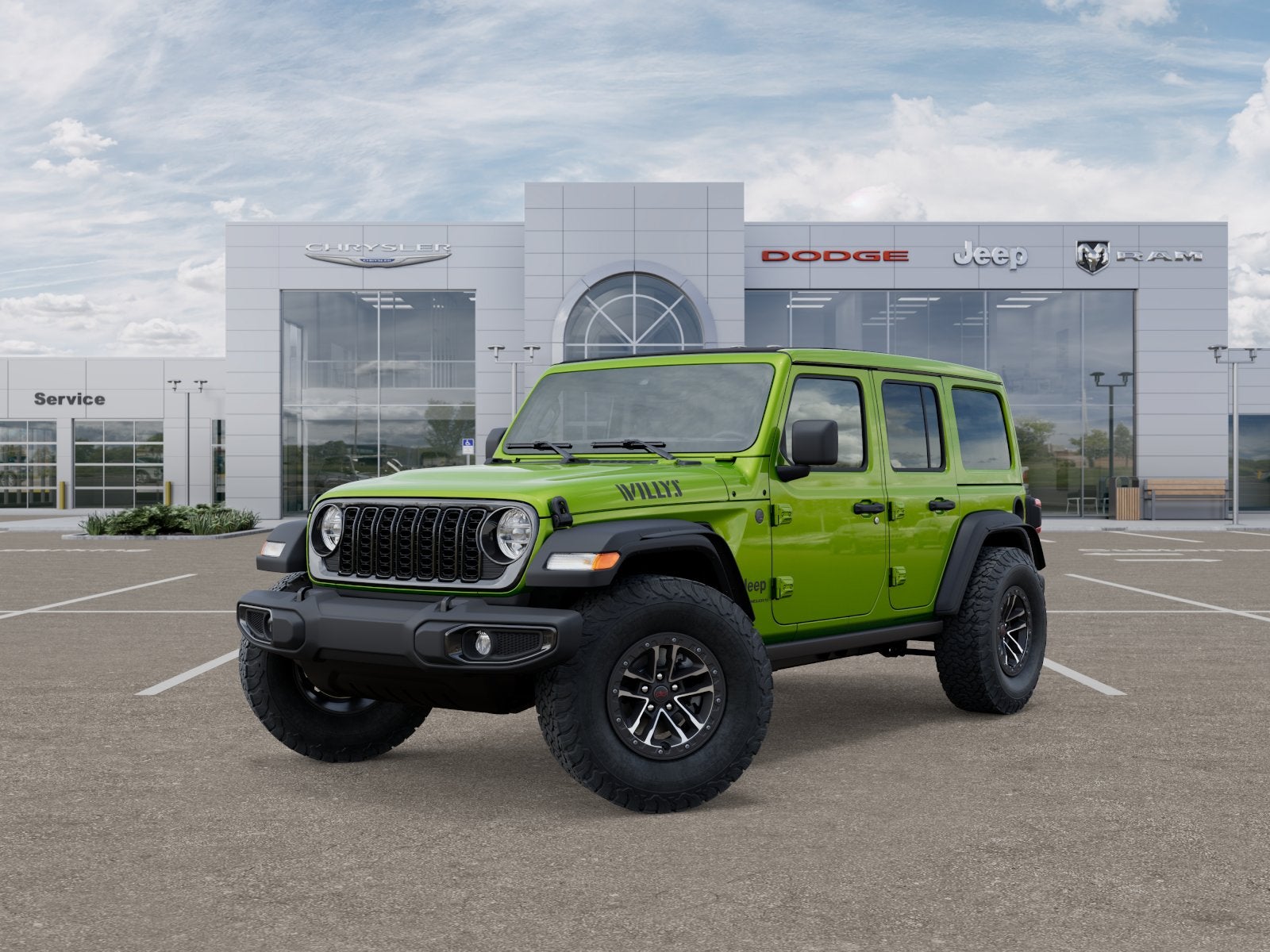 2025 Jeep Wrangler WRANGLER 4-DOOR WILLYS