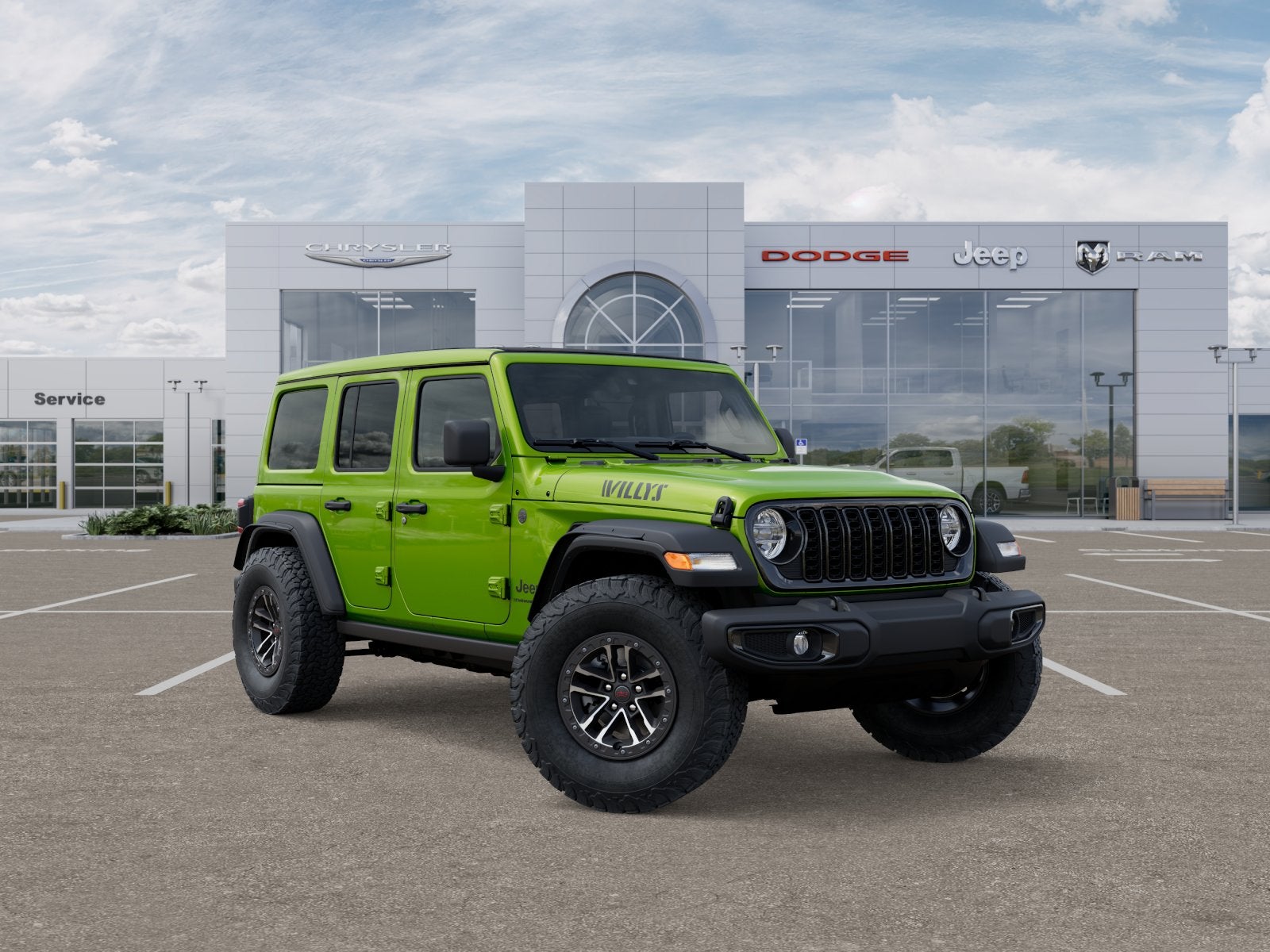 2025 Jeep Wrangler WRANGLER 4-DOOR WILLYS