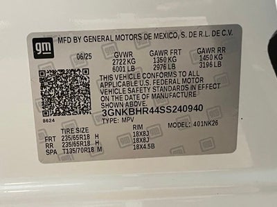 2025 Chevrolet Blazer AWD 2LT