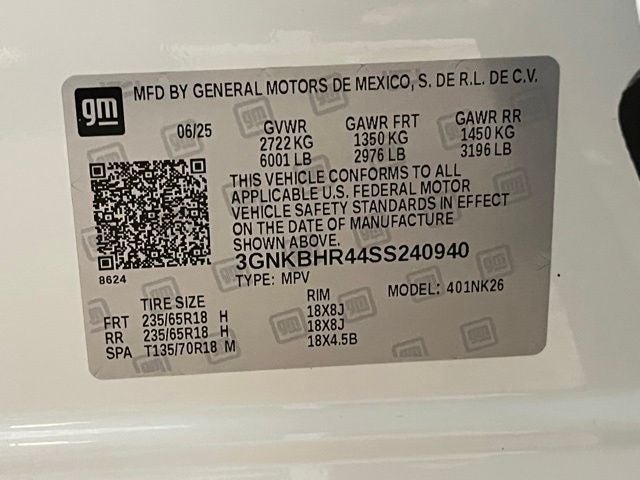 2025 Chevrolet Blazer AWD 2LT