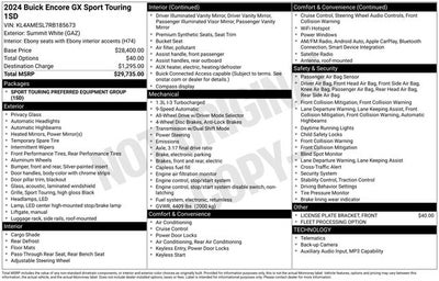 2024 Buick Encore GX Sport Touring AWD