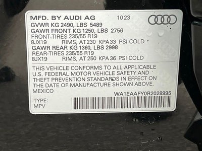 2024 Audi Q5 45 S line Premium quattro