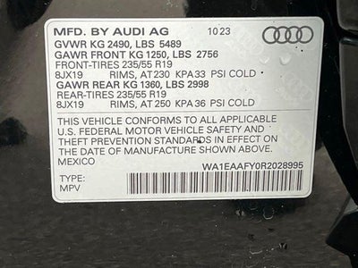 2024 Audi Q5 Premium Plus 45 TFSI S line quattro