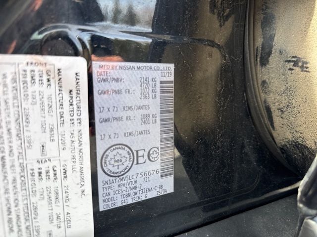 2020 Nissan Rogue SV