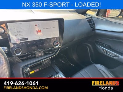 2022 Lexus NX 350 F SPORT Handling