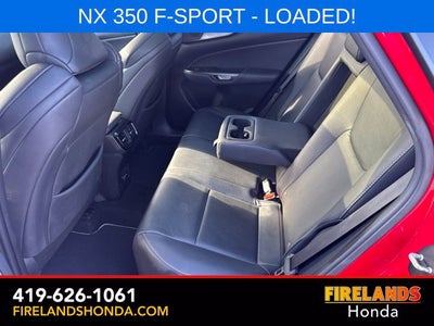 2022 Lexus NX 350 F SPORT Handling