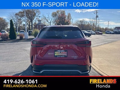 2022 Lexus NX 350 F SPORT Handling