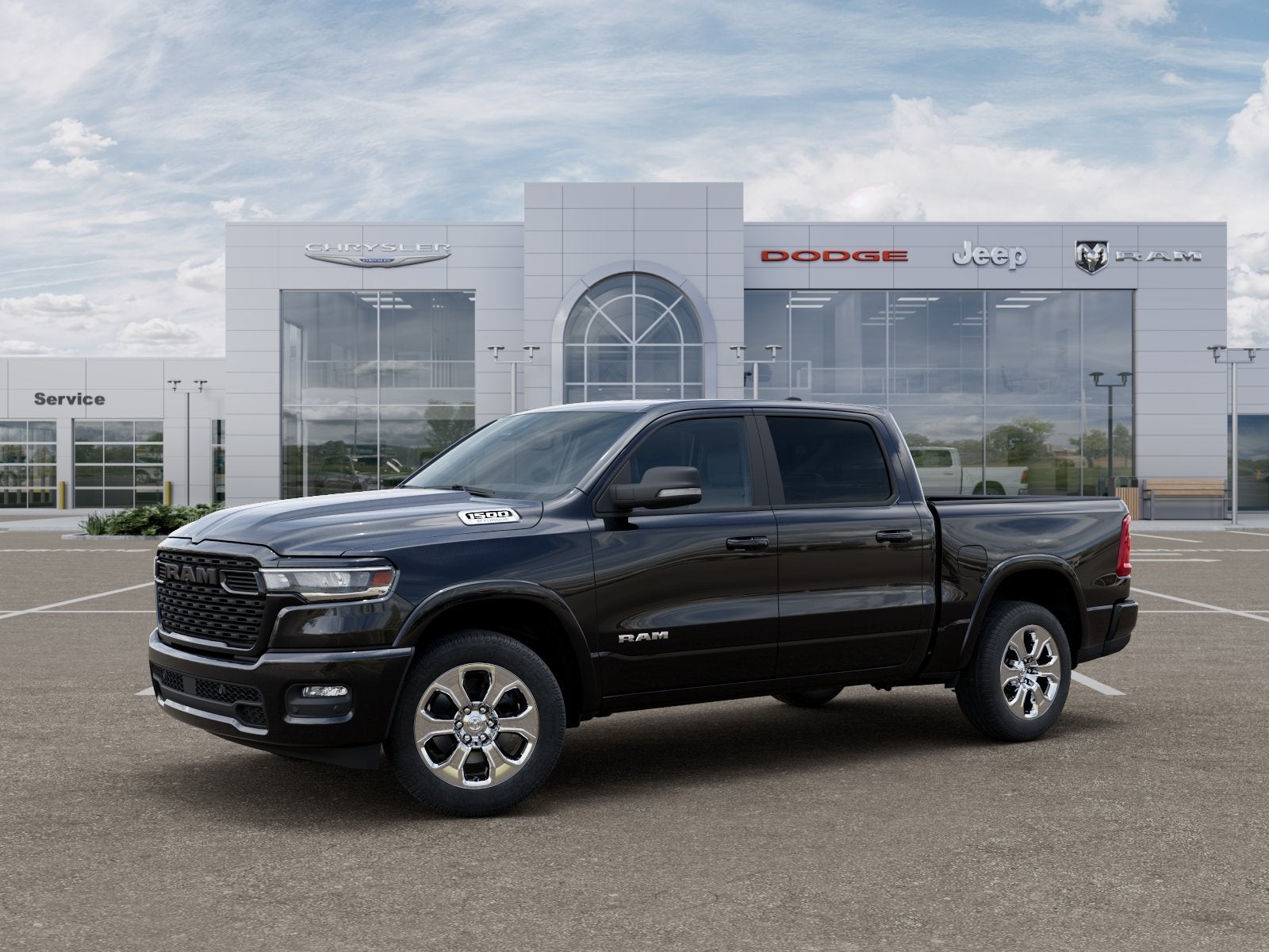 2025 RAM 1500 RAM 1500 BIG HORN CREW CAB 4X4 5'7' BOX
