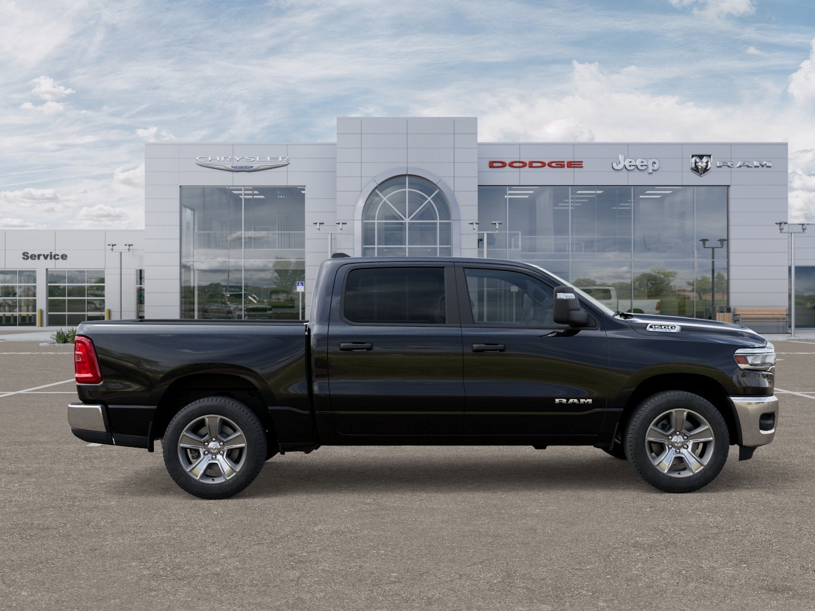 2025 RAM 1500 RAM 1500 TRADESMAN CREW CAB 4X4 5'7' BOX