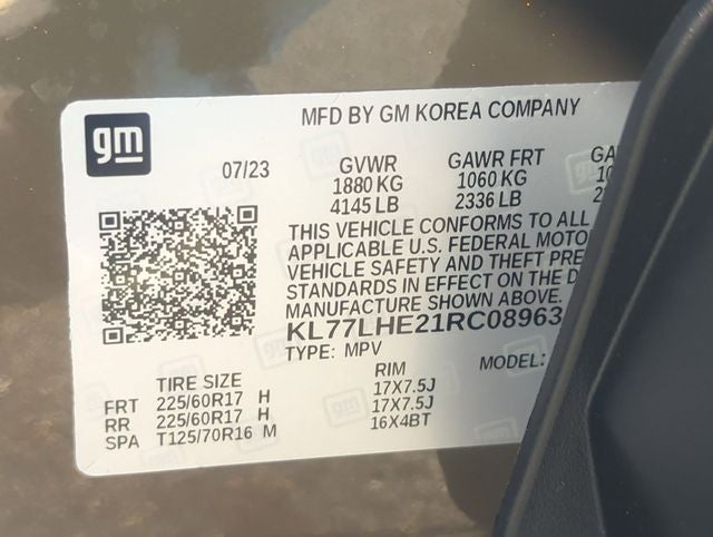 2024 Chevrolet Trax FWD LT