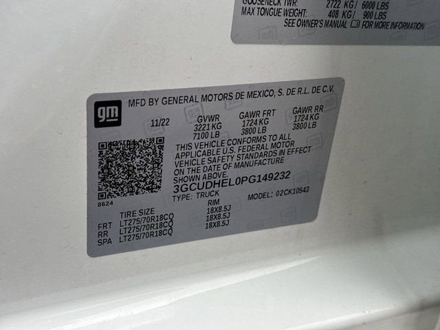 2023 Chevrolet Silverado 1500 ZR2