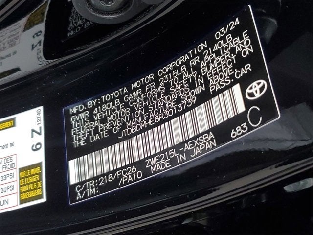 2024 Toyota Corolla Hybrid Nightshade Edition