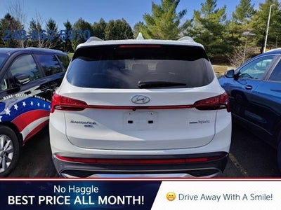 2021 Hyundai Santa Fe Hybrid Blue