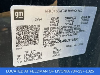 2024 GMC HUMMER EV SUV 2X