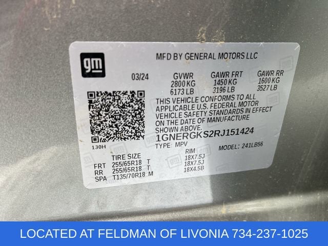 2024 Chevrolet Traverse LT