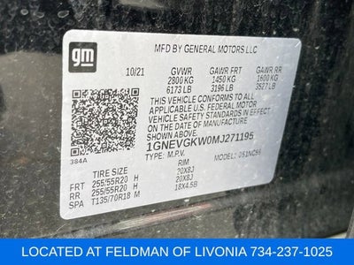 2021 Chevrolet Traverse LT Cloth
