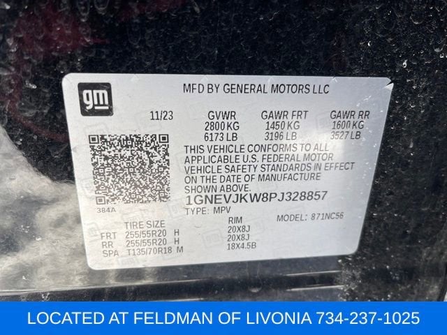 2023 Chevrolet Traverse RS