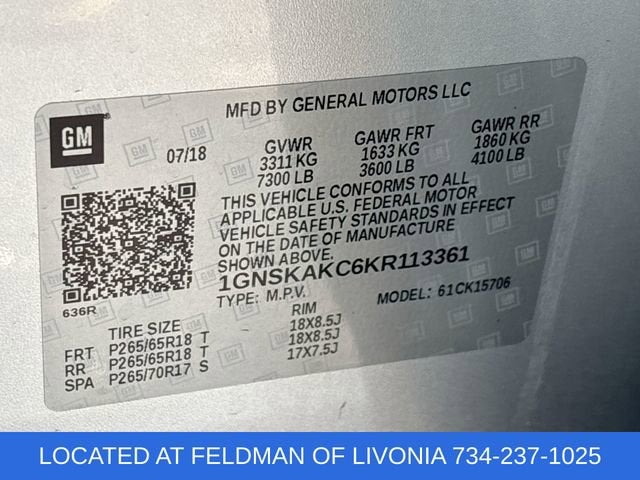 2019 Chevrolet Tahoe LS