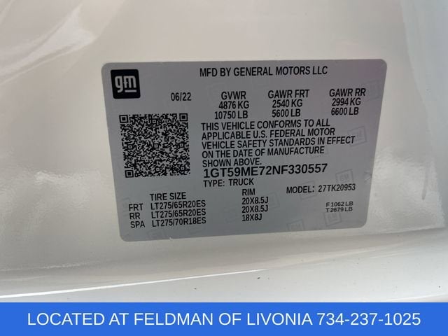 2022 GMC Sierra 2500 HD SLE