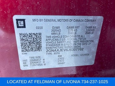 2018 Chevrolet Equinox LT