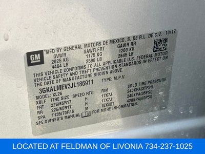 2018 GMC Terrain SLE