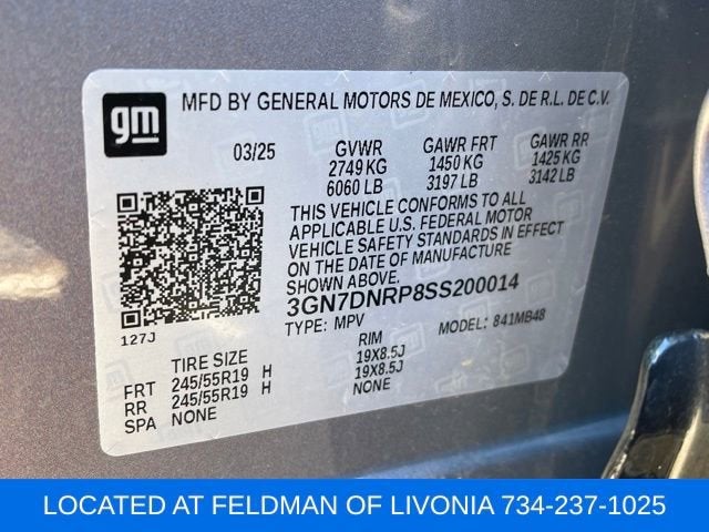 2025 Chevrolet Equinox EV LT