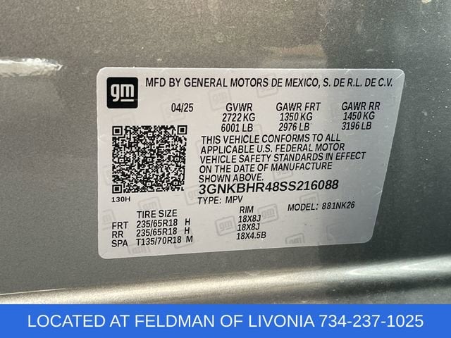 2025 Chevrolet Blazer 2LT