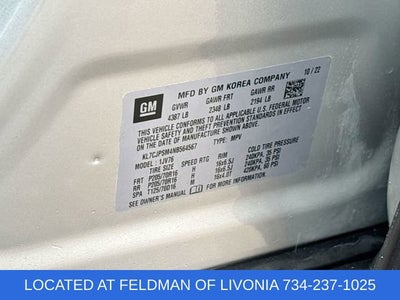 2022 Chevrolet Trax LT