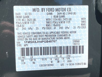 2023 Ford Explorer Timberline