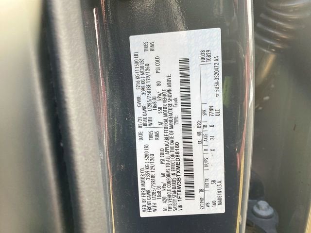 2021 Ford Super Duty F-350 SRW XL