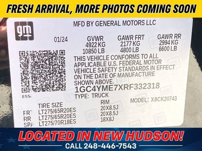 2024 Chevrolet Silverado 2500 HD Custom