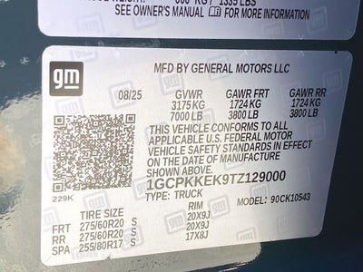 2026 Chevrolet Silverado 1500 LT (2FL)