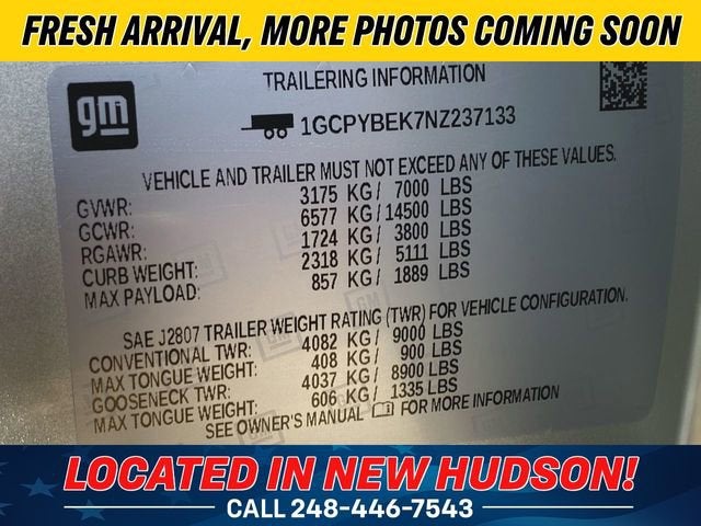 2022 Chevrolet Silverado 1500 LTD Custom