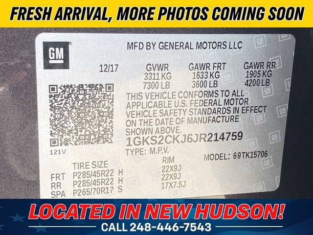 2018 GMC Yukon Denali