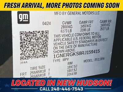 2024 Chevrolet Traverse LT
