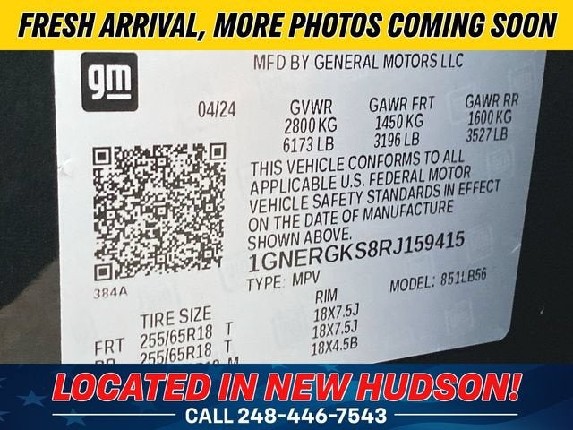2024 Chevrolet Traverse LT