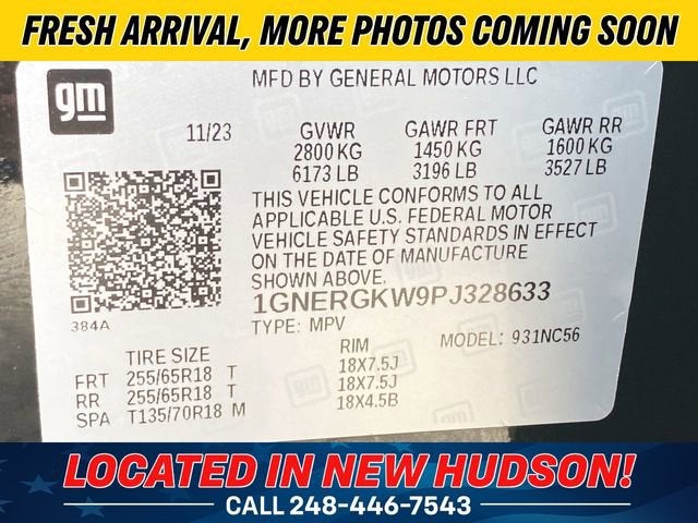 2023 Chevrolet Traverse LT Cloth