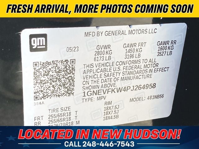 2023 Chevrolet Traverse LS