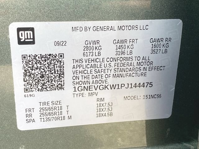 2023 Chevrolet Traverse LT Cloth