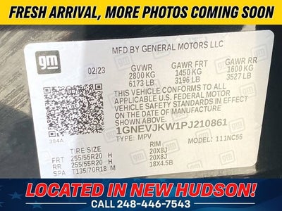 2023 Chevrolet Traverse RS