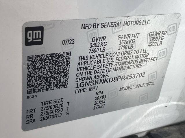 2023 Chevrolet Tahoe LT