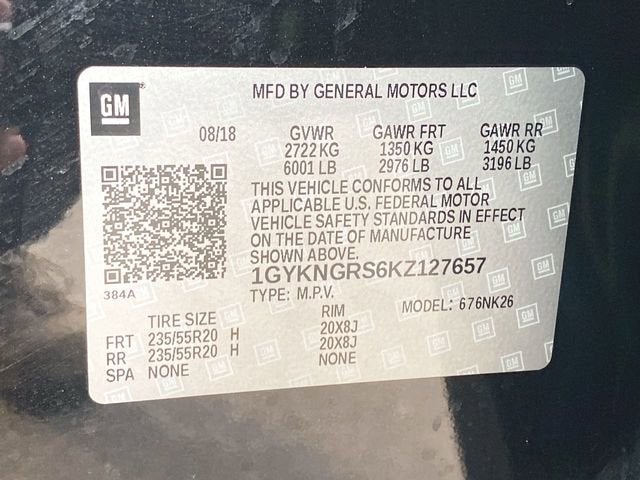 2019 Cadillac XT5 Platinum AWD