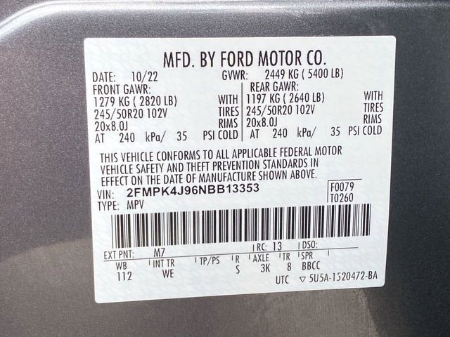 2022 Ford Edge ST-Line