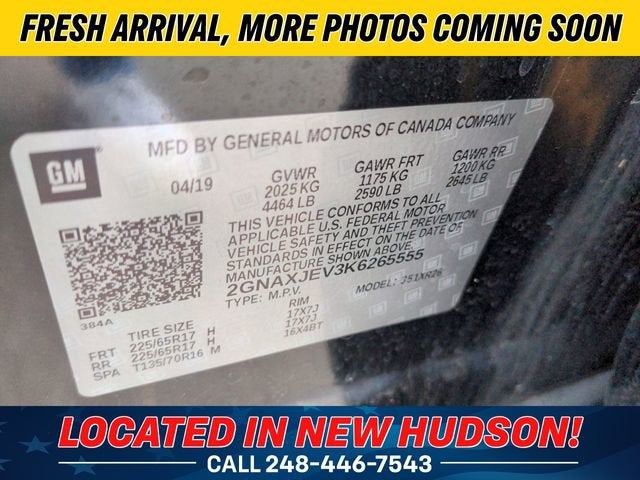 2019 Chevrolet Equinox LT